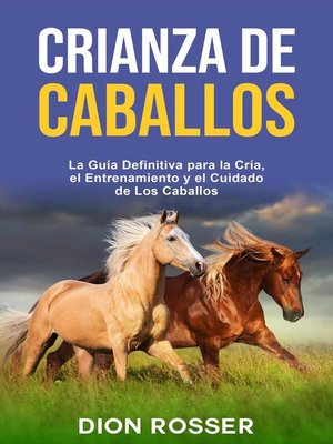 cover image of Crianza de caballos